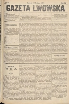Gazeta Lwowska. 1898, nr 45