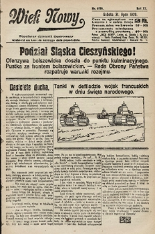 Wiek Nowy : popularny dziennik ilustrowany. 1920, nr 5755