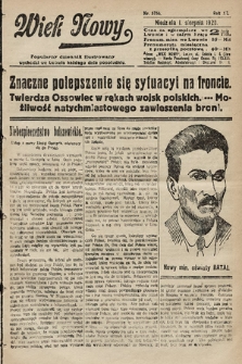 Wiek Nowy : popularny dziennik ilustrowany. 1920, nr 5756