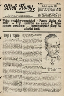 Wiek Nowy : popularny dziennik ilustrowany. 1920, nr 5758