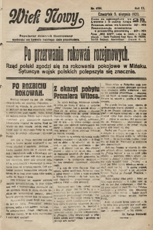 Wiek Nowy : popularny dziennik ilustrowany. 1920, nr 5759