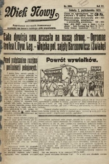 Wiek Nowy : popularny dziennik ilustrowany. 1920, nr 5808