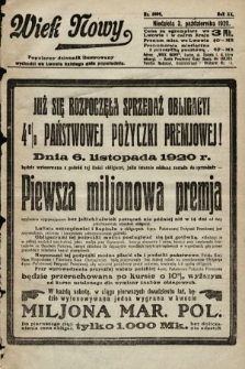 Wiek Nowy : popularny dziennik ilustrowany. 1920, nr 5809