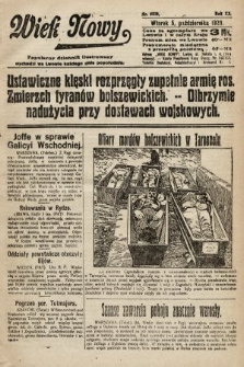 Wiek Nowy : popularny dziennik ilustrowany. 1920, nr 5810