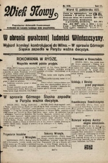 Wiek Nowy : popularny dziennik ilustrowany. 1920, nr 5816