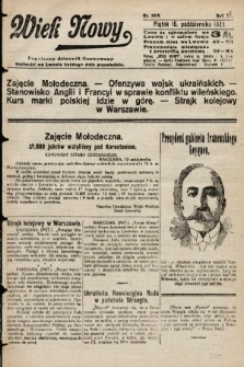 Wiek Nowy : popularny dziennik ilustrowany. 1920, nr 5819