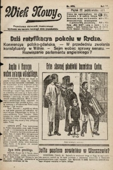 Wiek Nowy : popularny dziennik ilustrowany. 1920, nr 5824