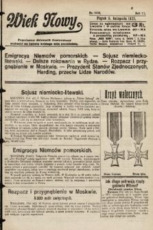Wiek Nowy : popularny dziennik ilustrowany. 1920, nr 5835