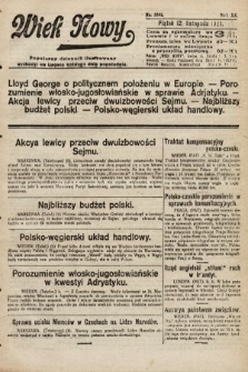 Wiek Nowy : popularny dziennik ilustrowany. 1920, nr 5841