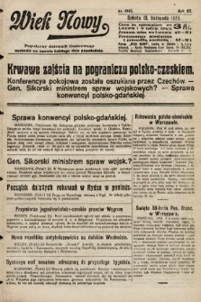 Wiek Nowy : popularny dziennik ilustrowany. 1920, nr 5842