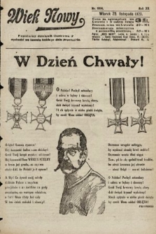 Wiek Nowy : popularny dziennik ilustrowany. 1920, nr 5850