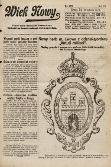 Wiek Nowy : popularny dziennik ilustrowany. 1920, nr 5851
