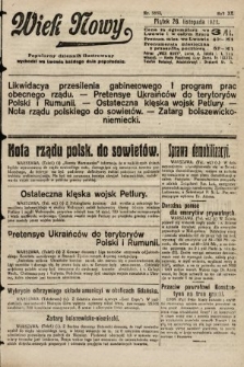 Wiek Nowy : popularny dziennik ilustrowany. 1920, nr 5853