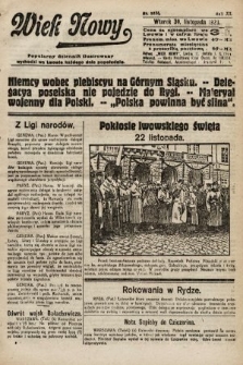 Wiek Nowy : popularny dziennik ilustrowany. 1920, nr 5856