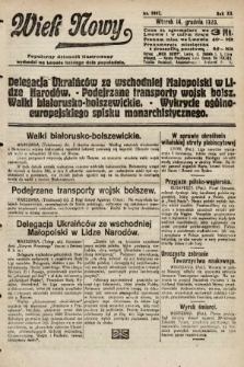 Wiek Nowy : popularny dziennik ilustrowany. 1920, nr 5867