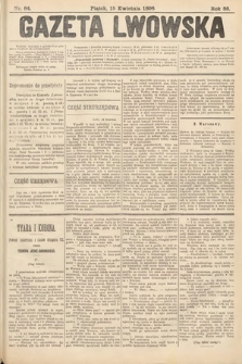 Gazeta Lwowska. 1898, nr 84