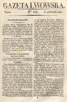 Gazeta Lwowska. 1832, nr 126