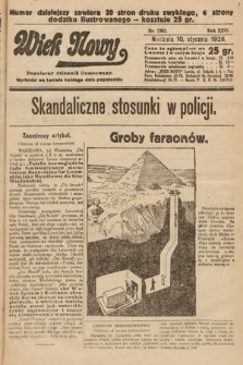 Wiek Nowy : popularny dziennik ilustrowany. 1926, nr 7363