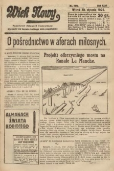 Wiek Nowy : popularny dziennik ilustrowany. 1926, nr 7370