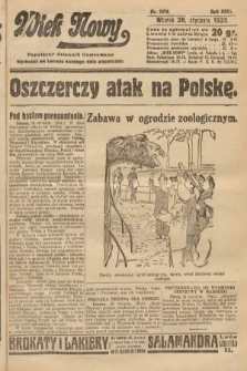 Wiek Nowy : popularny dziennik ilustrowany. 1926, nr 7376