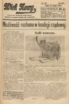 Wiek Nowy : popularny dziennik ilustrowany. 1926, nr 7384