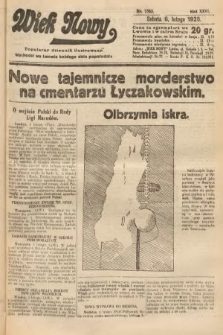 Wiek Nowy : popularny dziennik ilustrowany. 1926, nr 7385