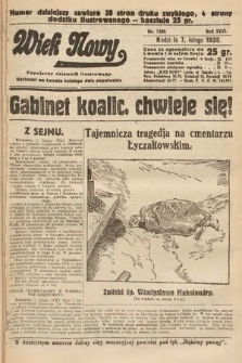 Wiek Nowy : popularny dziennik ilustrowany. 1926, nr 7386