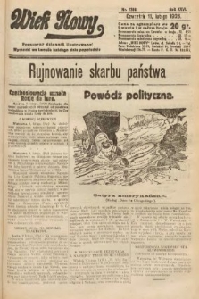 Wiek Nowy : popularny dziennik ilustrowany. 1926, nr 7389