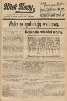 Wiek Nowy : popularny dziennik ilustrowany. 1926, nr 7409