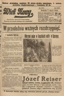 Wiek Nowy : popularny dziennik ilustrowany. 1926, nr 7410