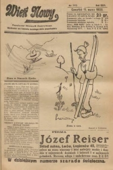Wiek Nowy : popularny dziennik ilustrowany. 1926, nr 7413