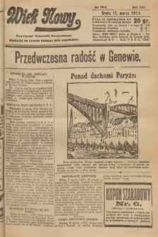 Wiek Nowy : popularny dziennik ilustrowany. 1926, nr 7418
