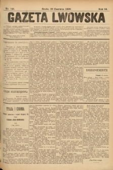 Gazeta Lwowska. 1898, nr 145