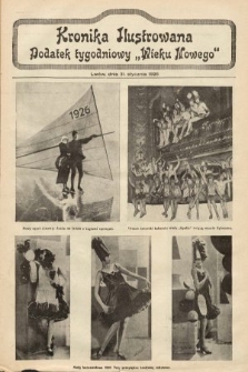 Kronika Ilustrowana : dodatek tygodniowy „Wieku Nowego”. 1926, [do nru 7381]