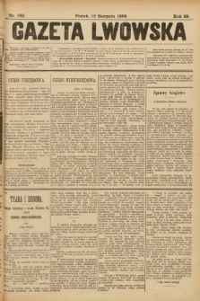 Gazeta Lwowska. 1898, nr 182