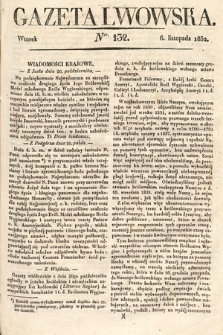 Gazeta Lwowska. 1832, nr 132