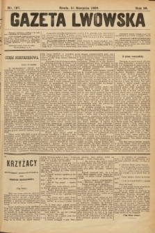 Gazeta Lwowska. 1898, nr 197