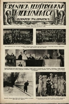 Kronika Ilustrowana „Wieku Nowego” : dodatek tygodniowy. 1926, [do nru 7451]