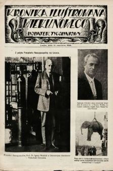 Kronika Ilustrowana „Wieku Nowego” : dodatek tygodniowy. 1926, [do nru 7489]