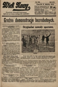 Wiek Nowy : popularny dziennik ilustrowany. 1926, nr 7436