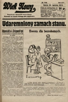 Wiek Nowy : popularny dziennik ilustrowany. 1926, nr 7450