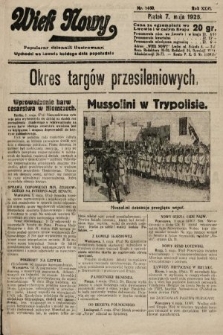Wiek Nowy : popularny dziennik ilustrowany. 1926, nr 7460