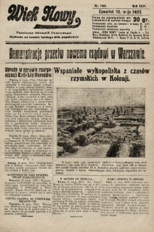 Wiek Nowy : popularny dziennik ilustrowany. 1926, nr 7465