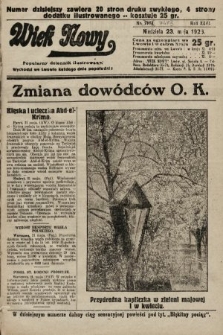 Wiek Nowy : popularny dziennik ilustrowany. 1926, nr 7473