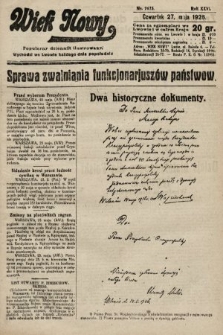 Wiek Nowy : popularny dziennik ilustrowany. 1926, nr 7475 [2]