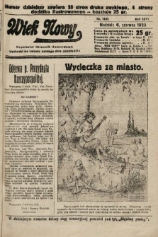 Wiek Nowy : popularny dziennik ilustrowany. 1926, nr 7483