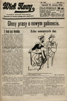 Wiek Nowy : popularny dziennik ilustrowany. 1926, nr 7486