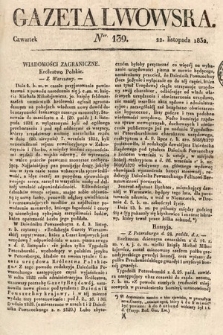 Gazeta Lwowska. 1832, nr 139