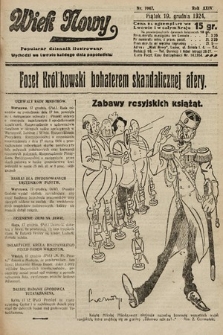 Wiek Nowy : popularny dziennik ilustrowany. 1924, nr 7047