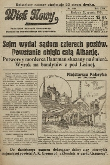 Wiek Nowy : popularny dziennik ilustrowany. 1924, nr 7049